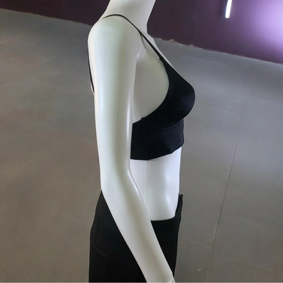 We Are Hah Black Cami Bralette Black Size Small - Picture 2 of 9